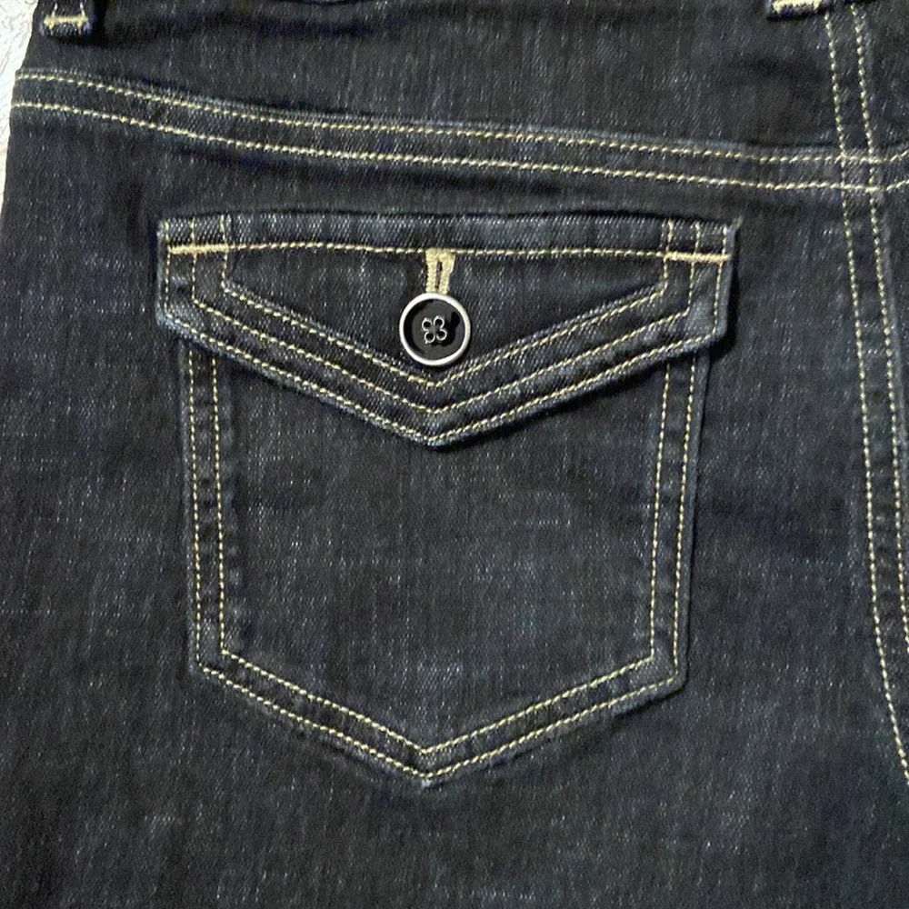 WHBM Blanc Black Crop Leg Jean - Picture 11 of 12